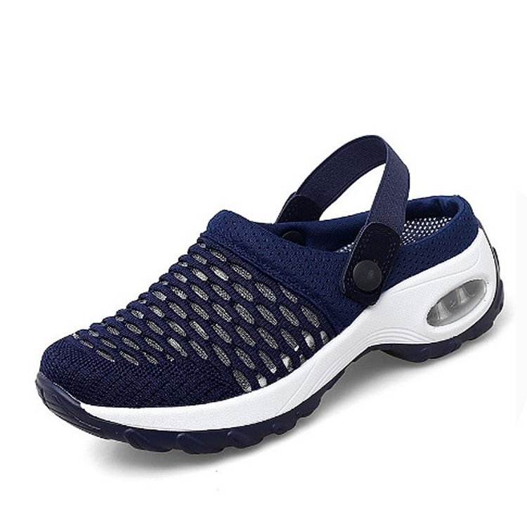 air cushion slip on walking shoes