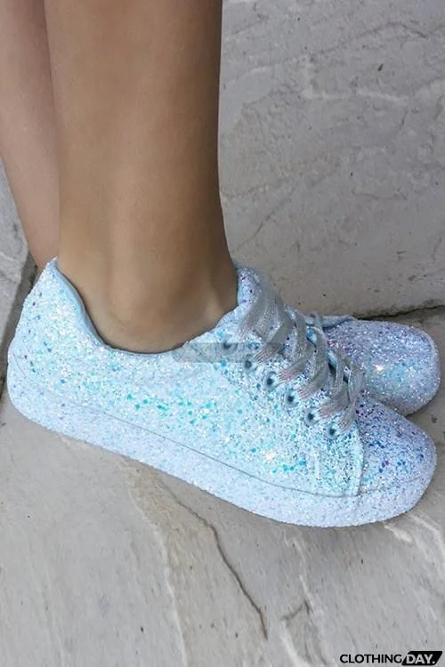 Glitter Fizz Glow So Bright Sneakers