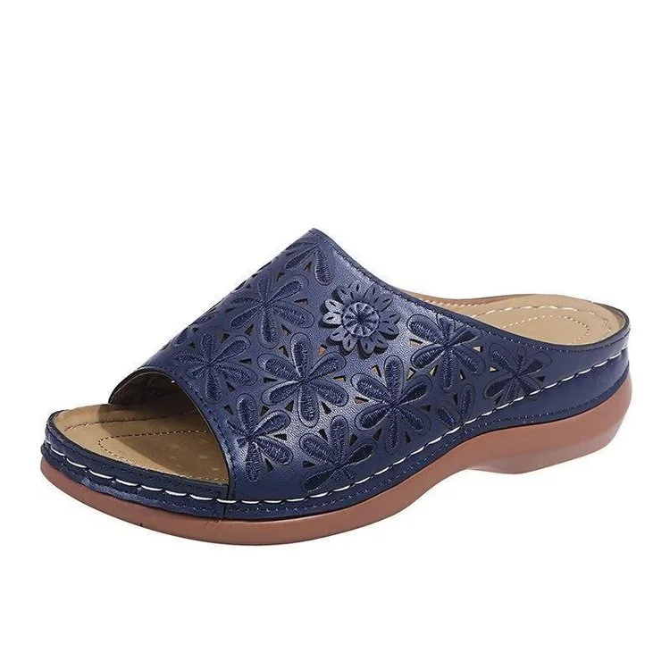 Wow!! | Last Day 49% OFF | Women Arizona Leather Soft Footbed Orthopedic Arch-Support Sandals