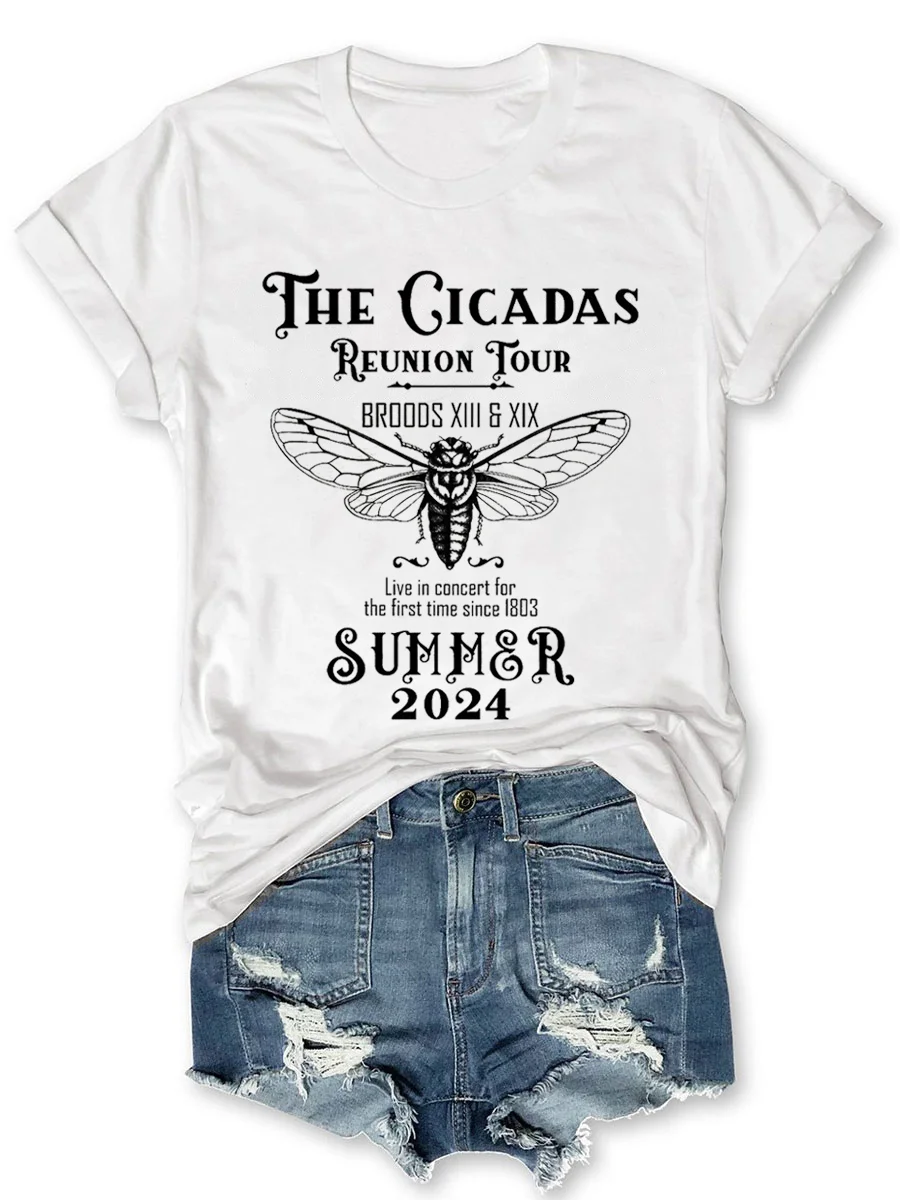 The Cicadas Reunion Tour 2024 T-shirt