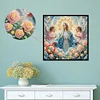 (40*40cm)Angel Virgin Mary - Crystal Rhinestone Diamond Painting