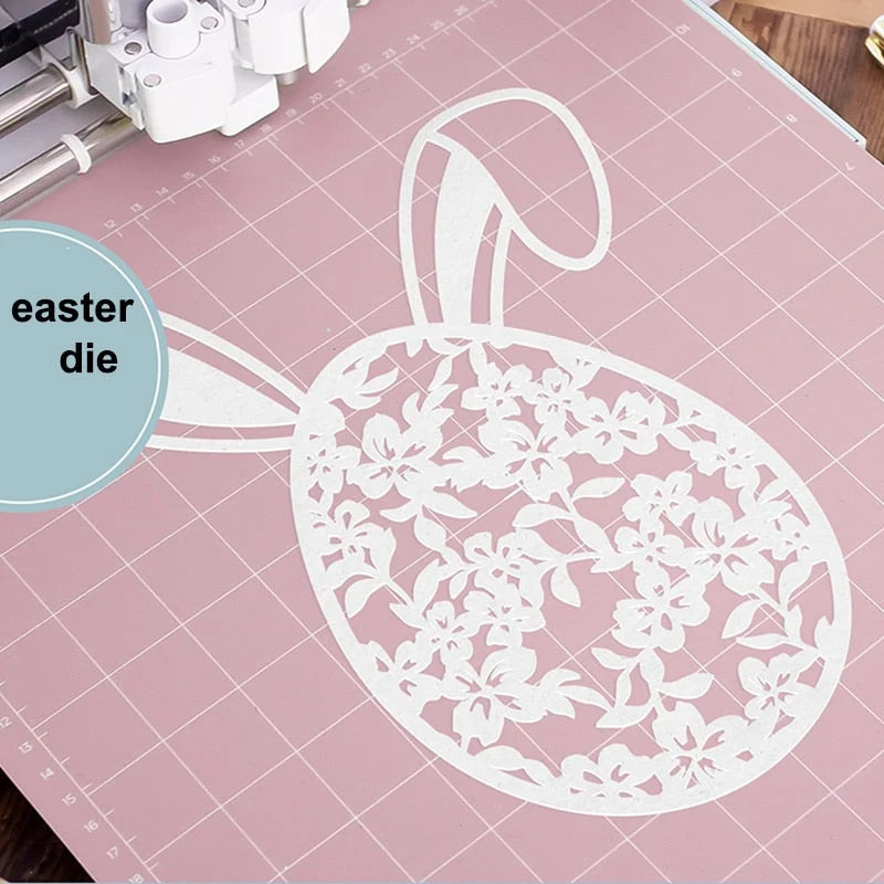 Top ExPRESSION Craft metal cutting dies cut die mold Easter Bunny egg Scrapbook paper knife mould blade punch stencils dies
