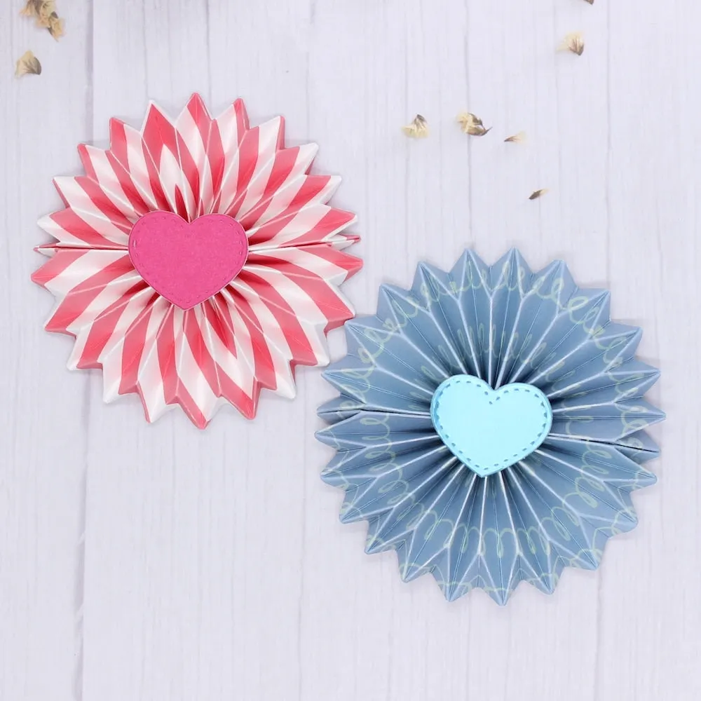 KSCRAFT Diamond Rosette Metal Cutting Dies Stencils for DIY Scrapbooking Decorative Embossing DIY Paper Cards