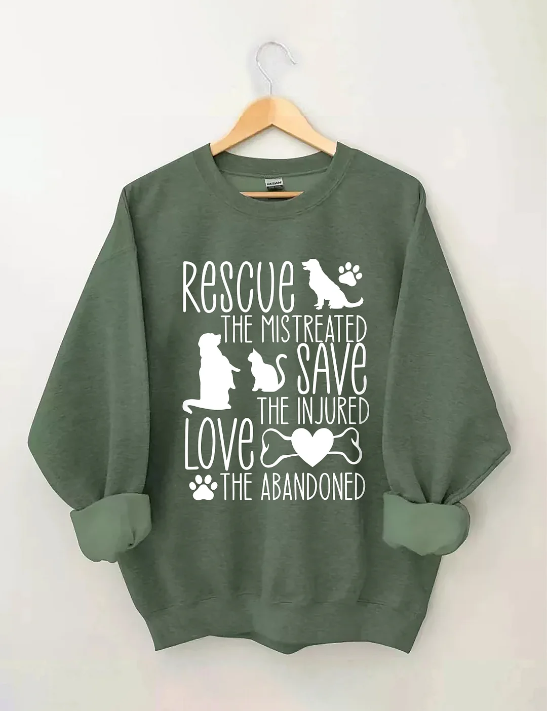 Save Animals Sweatshirt