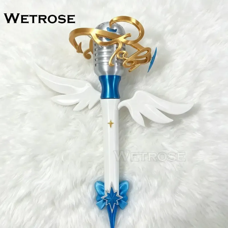 [Wetrose] In Stock Honkai: Star Rail Robin Summeretto Microphone Game Outfit Cosplay Prop 