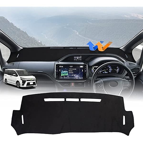 Cartist トヨタ ヴォクシー ノア 80系 ダッシュボードマット 車内 ダッシュボードカバー 車種専用設計 Voxy Noah 80 前後期 14年1月 車種専用 日焼け防止 ダッシュボードライト 保護マット 耐熱性 耐久性 視界がクリア インテリア 内装パーツ アクセサリー スエード