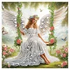 Diamond Painting-DIY Crystal Rhinestone Angel Girl