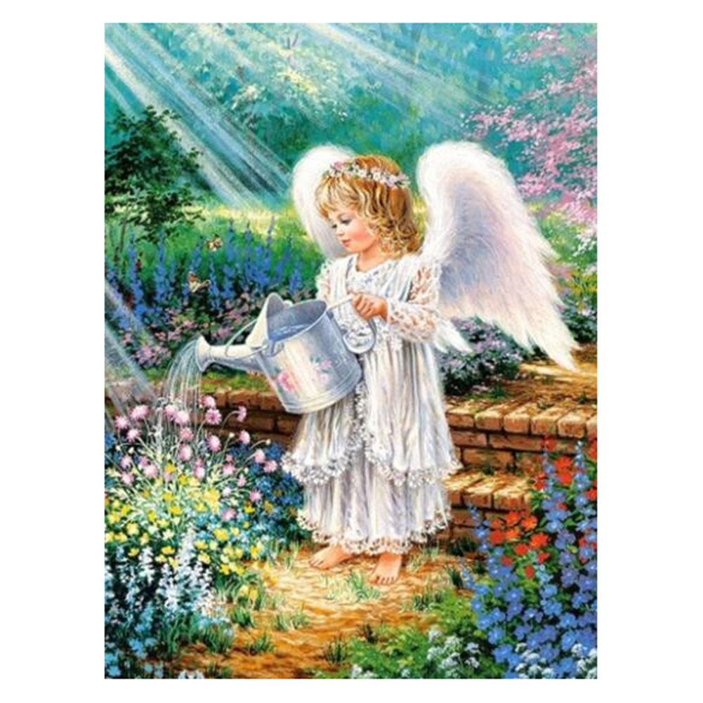 

40*50CM - Square Drill Diamond Painting - Little Angel, 501 Original