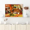 Diamond Painting -DIY Round Drill Kitten and Puppy