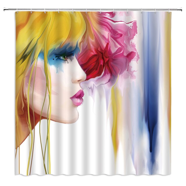 

Shower Curtain – Pink Perfume Girl-180*180cm, 501 Original