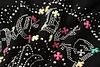 Chrome Hearts Colorful Rhinestone Hoodie - Black Gothic Street Sweatshirt 2608