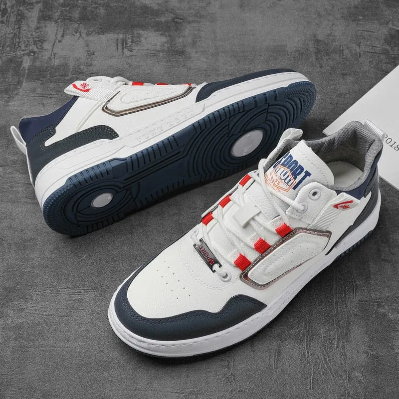 Trend New Men Casual Sneakers Breathable Soft Comfort Sport Shoes Outdoor Anti-skid Lace-up Zapatillas Hombre Stylish All-match