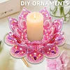 Kits de peinture en diamant maison Lotus de porte-bougiers Kit de porte-bougeoir en diamants Kit de porte-bougeoirs en diamants Kit porte-chandeliers 