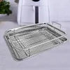 Stainless Steel French Fries Basket Square Frying Colander Air Fryer Accessories