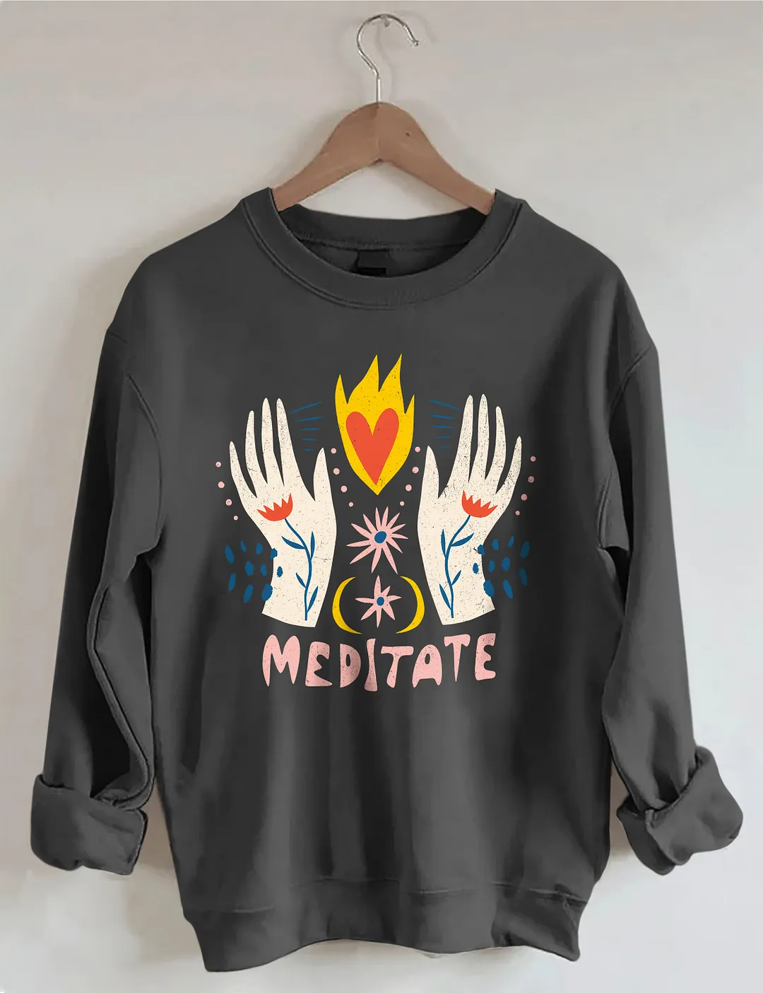 Boho Meditate Sweatshirt