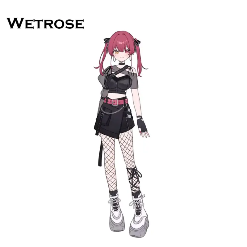 [Deposit Poll] Wetrose Hololive JP Vtuber Hoshimachi Suisei Houshou Marine Chatter Chatter Cosplay Costume