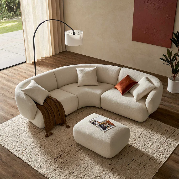 Auburn Performance Fabric Sectional Sofa