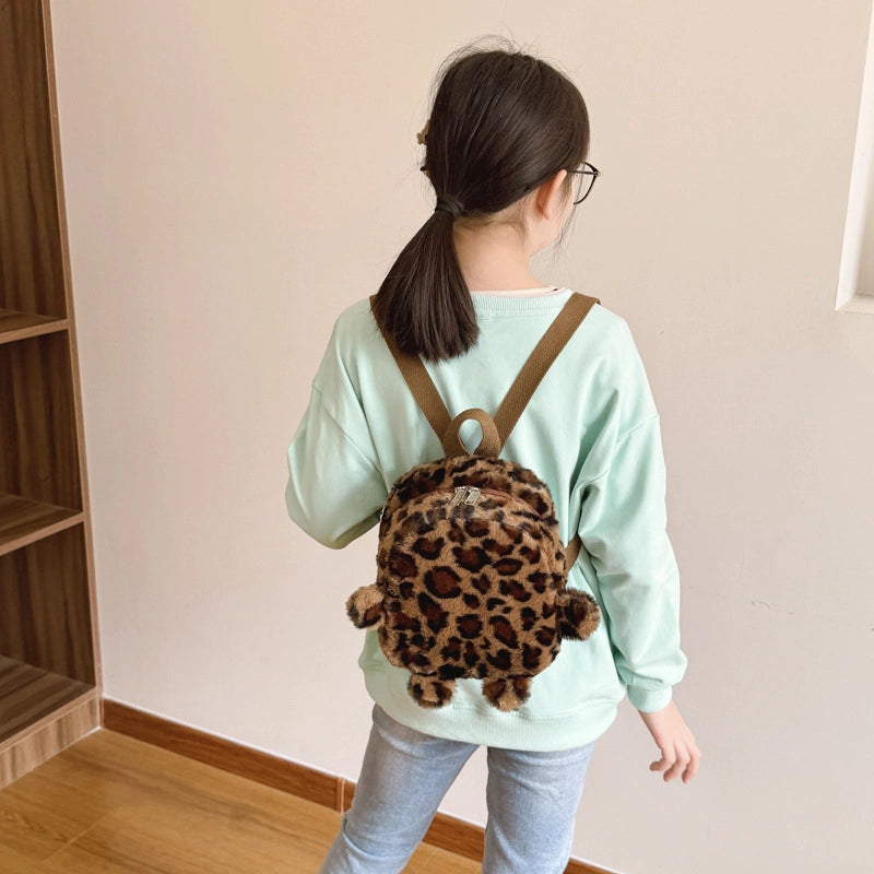 Leopard Holiday Daily Kids Backpack