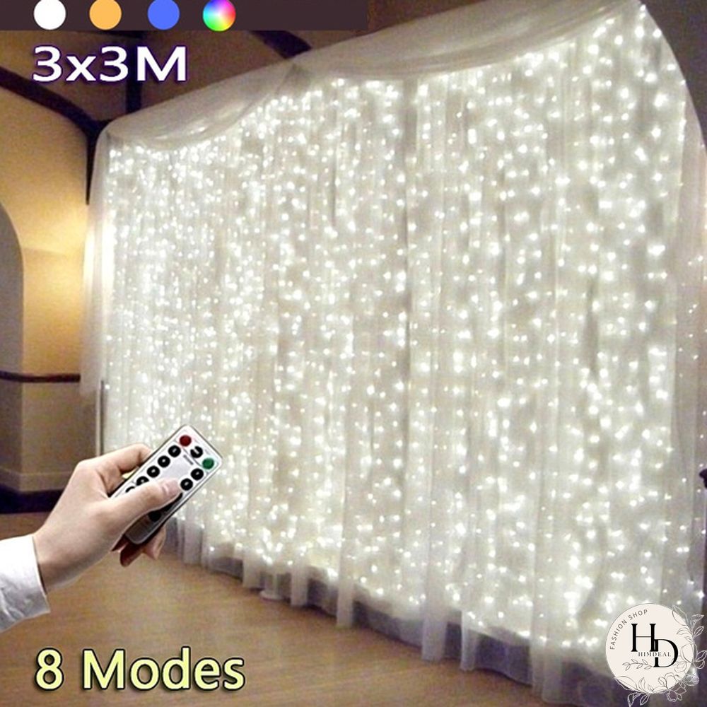 Upgrade Fairy Light Strings Christmas Wedding Party Decor Curtain String Light