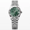 Women's Rolex Datejust 31mm Stainless steel on Jubilee with Mint Green Dial Super clone