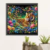 Diamond Painting-DIY Full Round Drill Tiger(40*40CM)