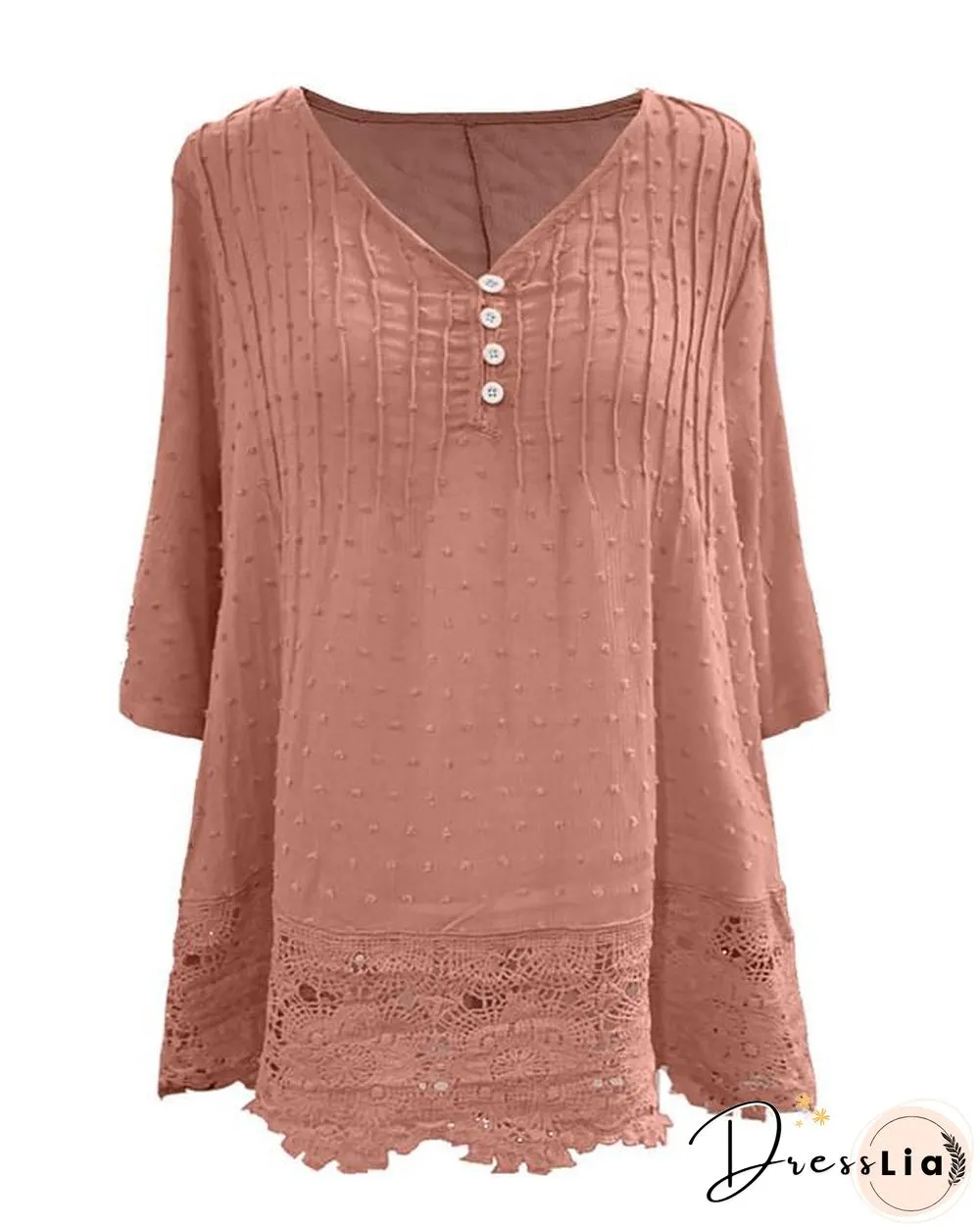 Women's Blouse Shirt Solid Colored V Neck Tops Loose Basic Top White Black Blushing Pink