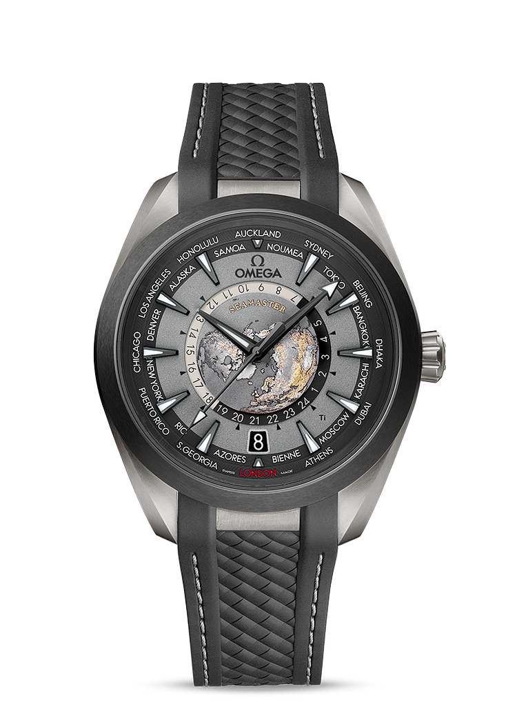 OMEGA SEAMASTER AQUA TERRA 150M CO‐AXIAL MASTER CHRONOMETER GMT WORLDTIMER 43 MM