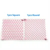 2pcs/set Precise Alignment Ruler (1 Round Drill And 1 Square Drill)Diamond Painting Tool Set