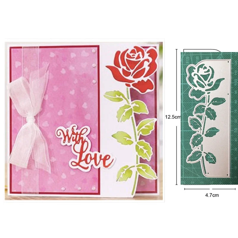 Craft Metal Cutting Dies Cut Die Mold Wildflower Flower Leaf Decoration Scrapbooking Dies Knife Mould Blade Punch Stencils Dies