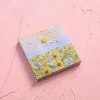 8PCS Floral Painting 50 Pages Post-it Notes Portable Notebooks School Student Kids Cute Stationery Gift