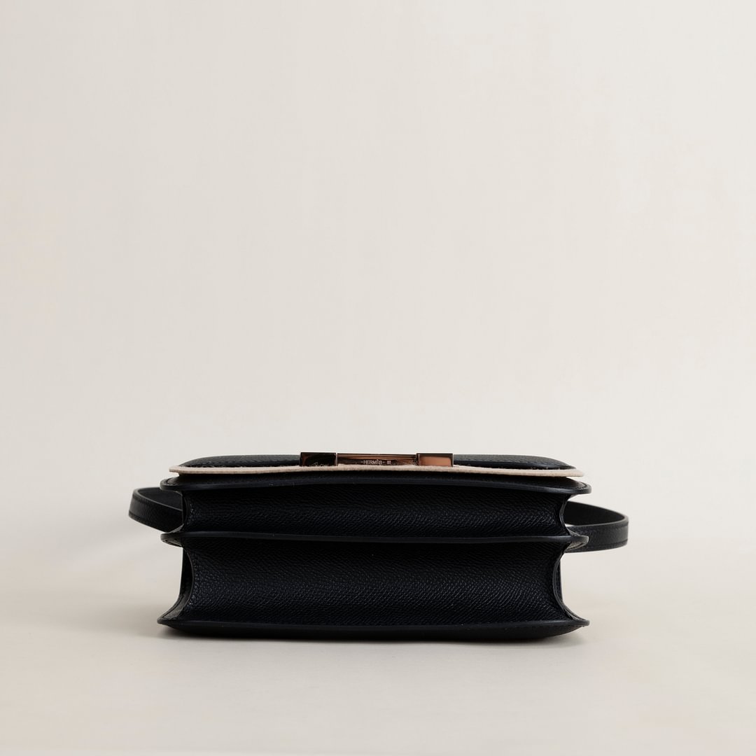 Constance 18CM Epsom 89 Noir RGHW