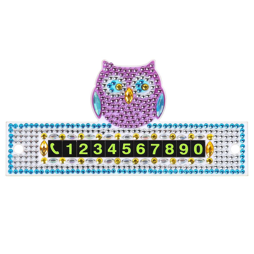 

Owl-DIY Creative Diamond Pendant, 501 Original
