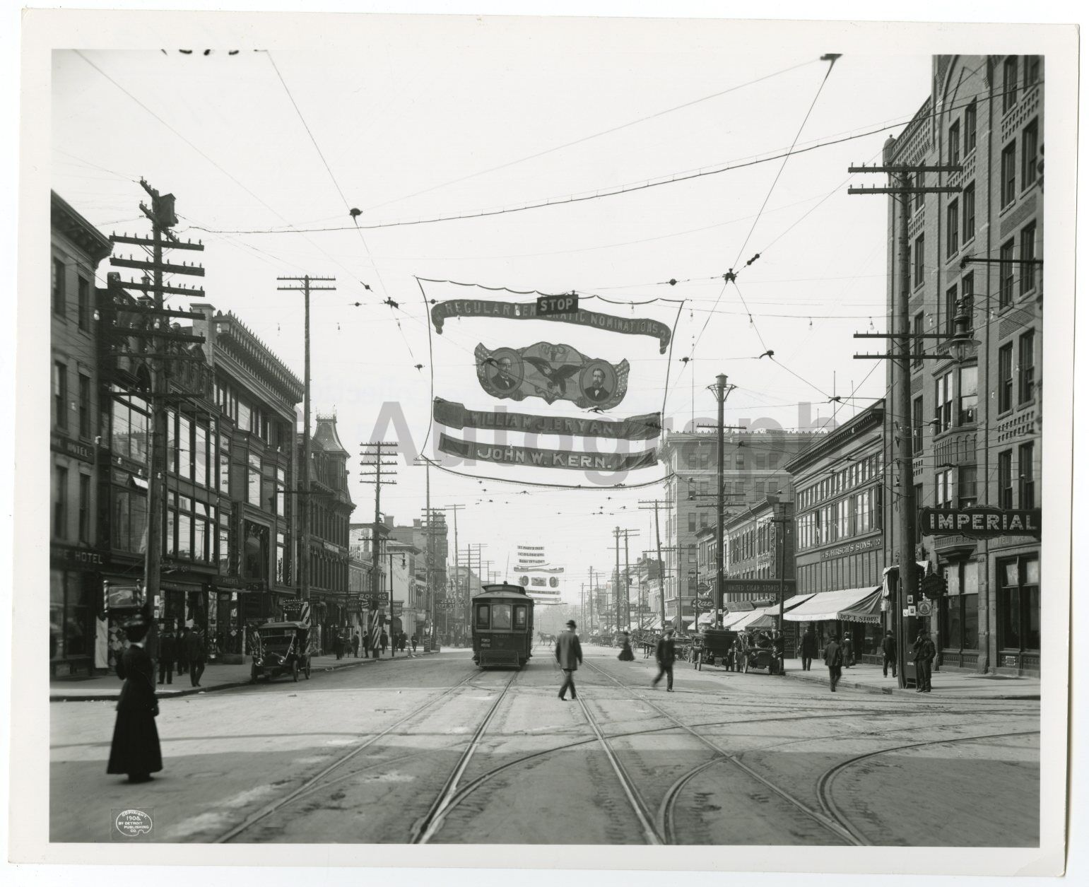 Niagara Falls - Falls Street - Vintage 8x10 Photo Poster paintinggraph