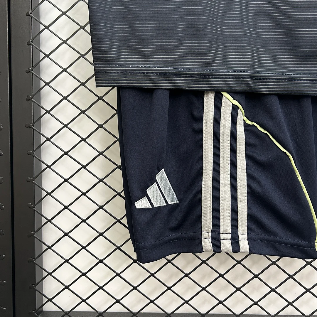 25/26 Real Madrid Away Kids Kit Football Shirt Thai Quality