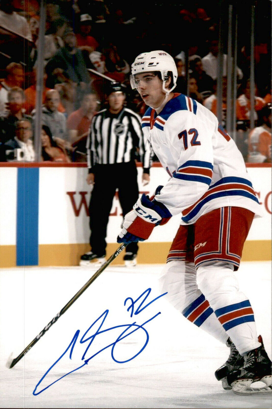 Filip Chytil SIGNED 4x6 Photo Poster painting NEW YORK RANGERS #4