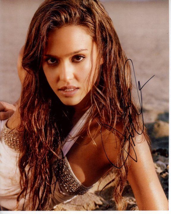 JESSICA ALBA Signed Autographed Photo Poster painting