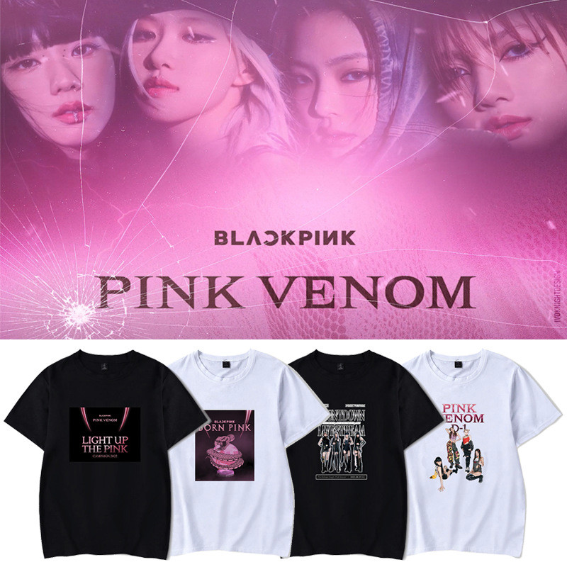 BLACKPINK Pink Venom Group Portrait T-Shirt