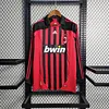 2007/2008 Retro Long Sleeve AC Milan Home Football Shirt 1:1 Thai Quality