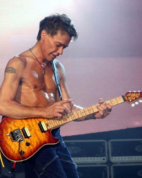 EDDIE VAN HALEN Guitar 8 x 10 Photo Poster painting Poster RP