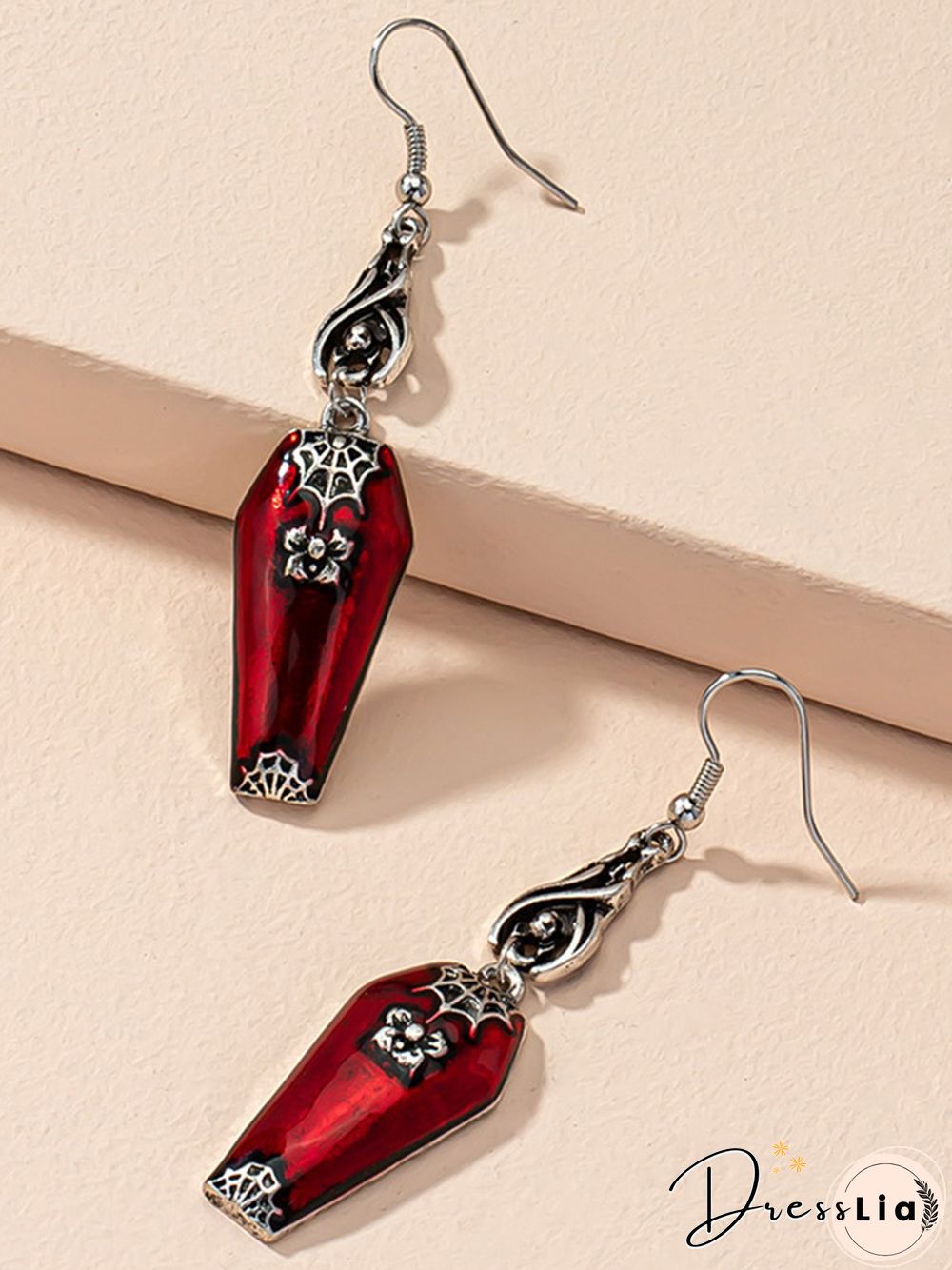 Women Vintage All Season Halloween Metal Daily Metal Standard Dangle Earrings