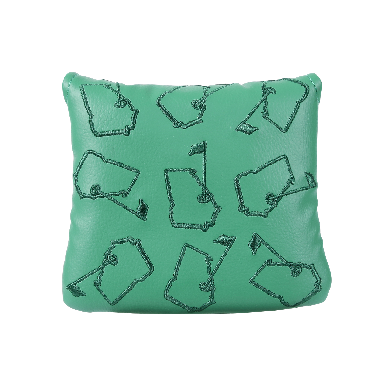 Augusta Georgia Green Mallet Golf Putter Headcover