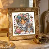 Diamond Painting-DIY Crystal Rhinestone Tiger Mother