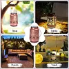 Solar Lantern Light Waterproof Hanging Solar Lantern for Yard Patio(Hummingbird)