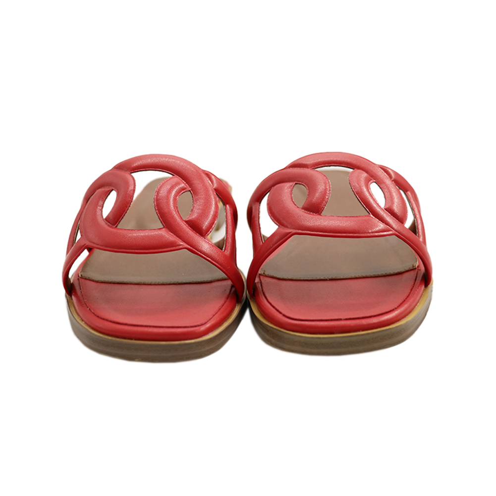 Circle Design Women's Summer Flats Slipers-MERUMOTE