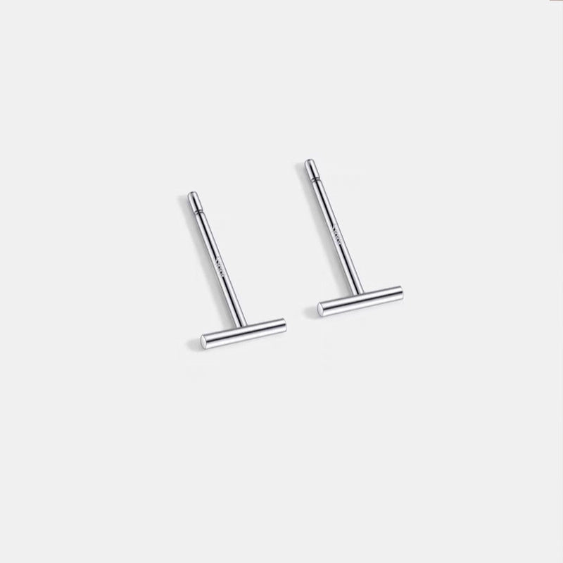 925 Sterling Silver Zircon Star Heart Shape Crown Ear Studs