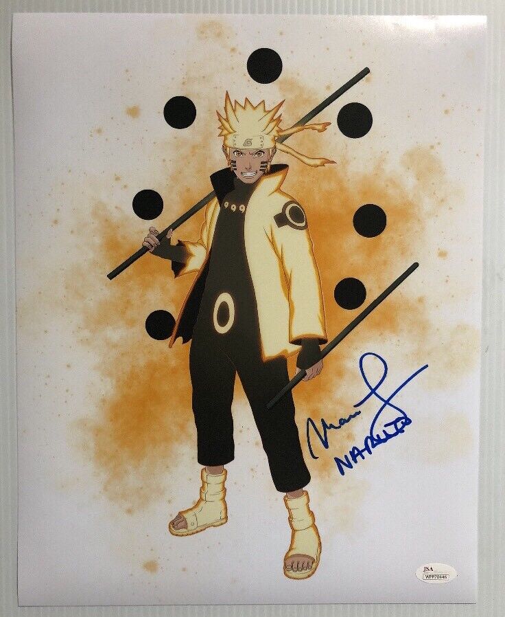 Maile Flanagan Signed Autographed 11x14 Photo Poster painting Naruto Shippuden JSA COA 13