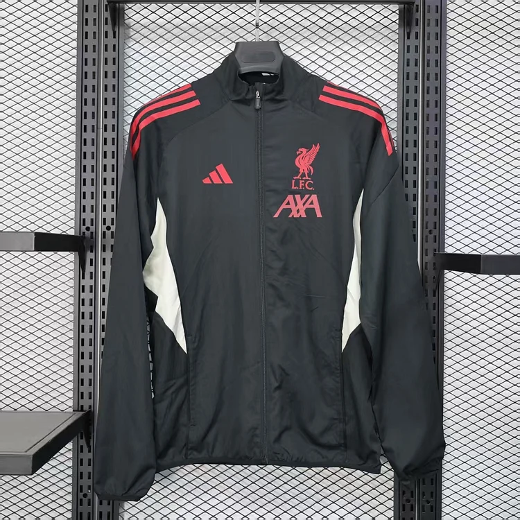 Liverpool 25/26 Black Windbreaker Jacket