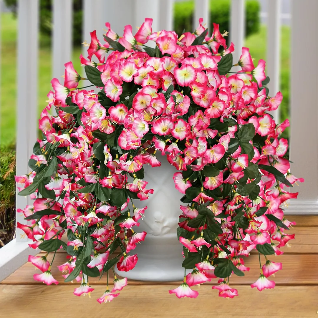 🔥On Sale🔥Artificial Faux Hanging Flowers Plants - UV resistant. Waterproof .Windproof