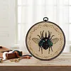 Beetle Bead Embroidery Kit &ndash; 15x15cm Cross Stitch Starter Set tapestrymarket