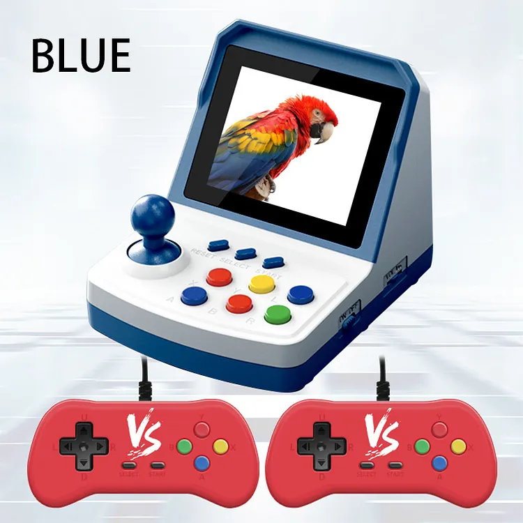Powkiddy A6 Plus 3.5" Mini Handheld Retro FC Game Console Built-in 600 Classic Arcade Games Console